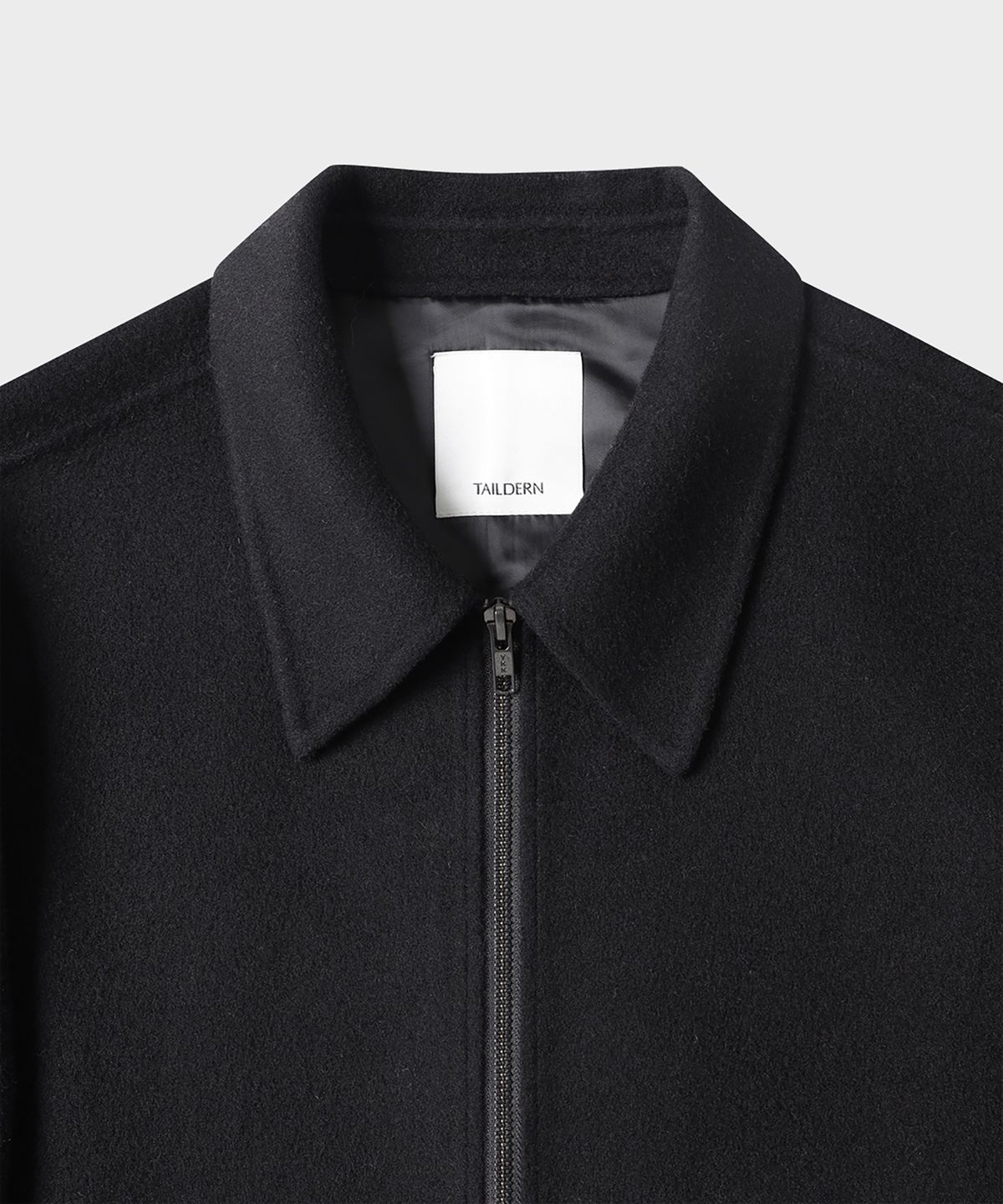 테일던(TAILDERN) Reynolds Cashmere Blend Handmade Jacket Black