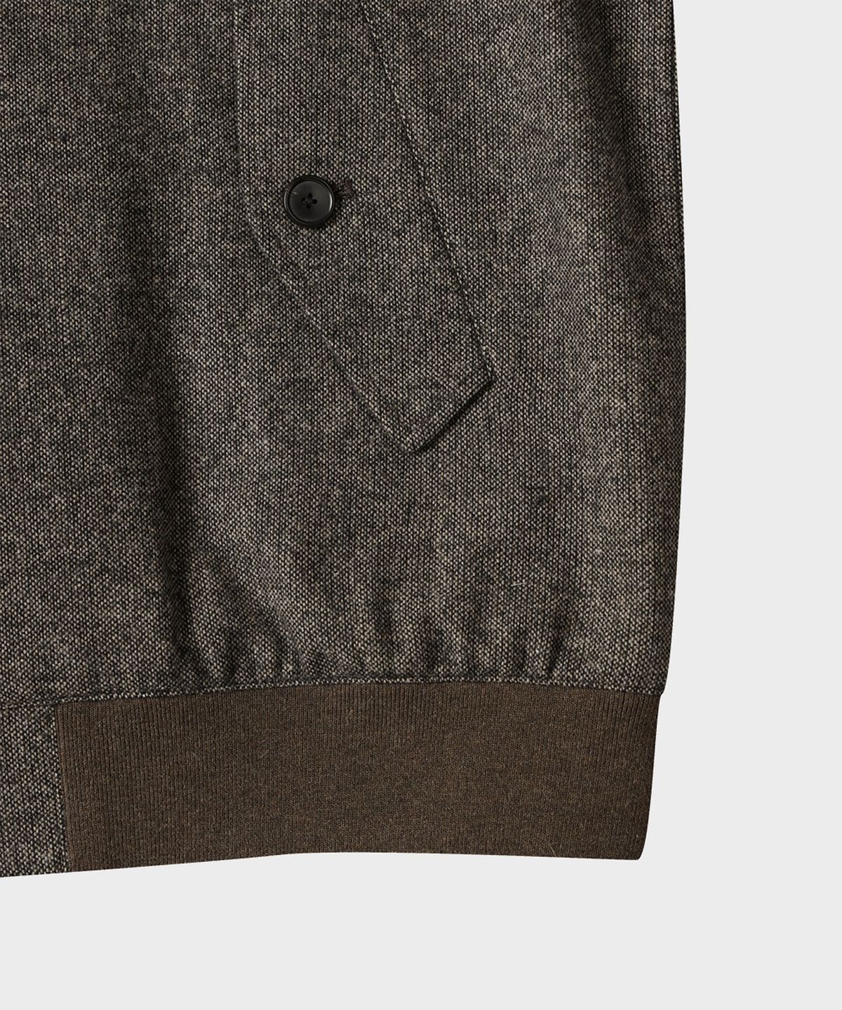 테일던(TAILDERN) McQueen Wool Harrington Jacket Brown