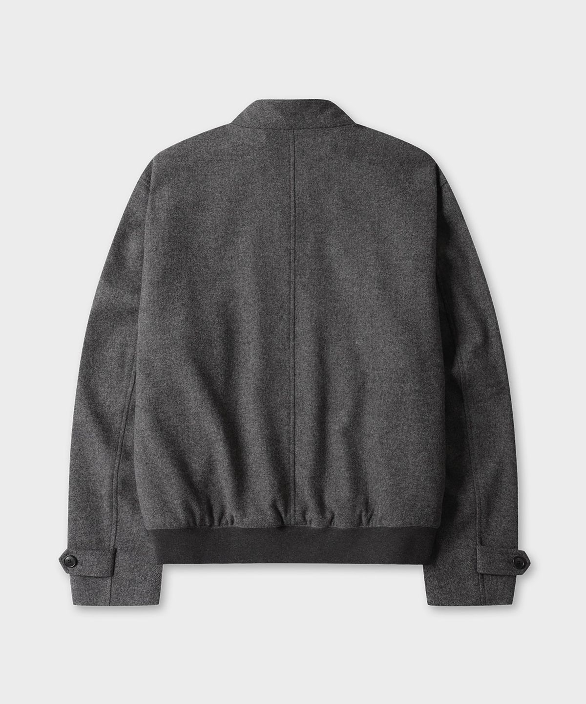 테일던(TAILDERN) McQueen Wool Harrington Jacket Charcoal