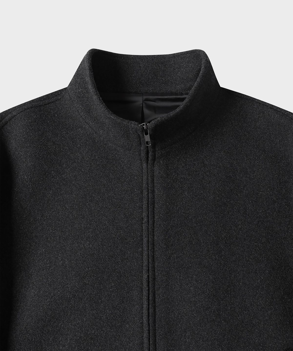 테일던(TAILDERN) Auster High Neck Blouson Charcoal
