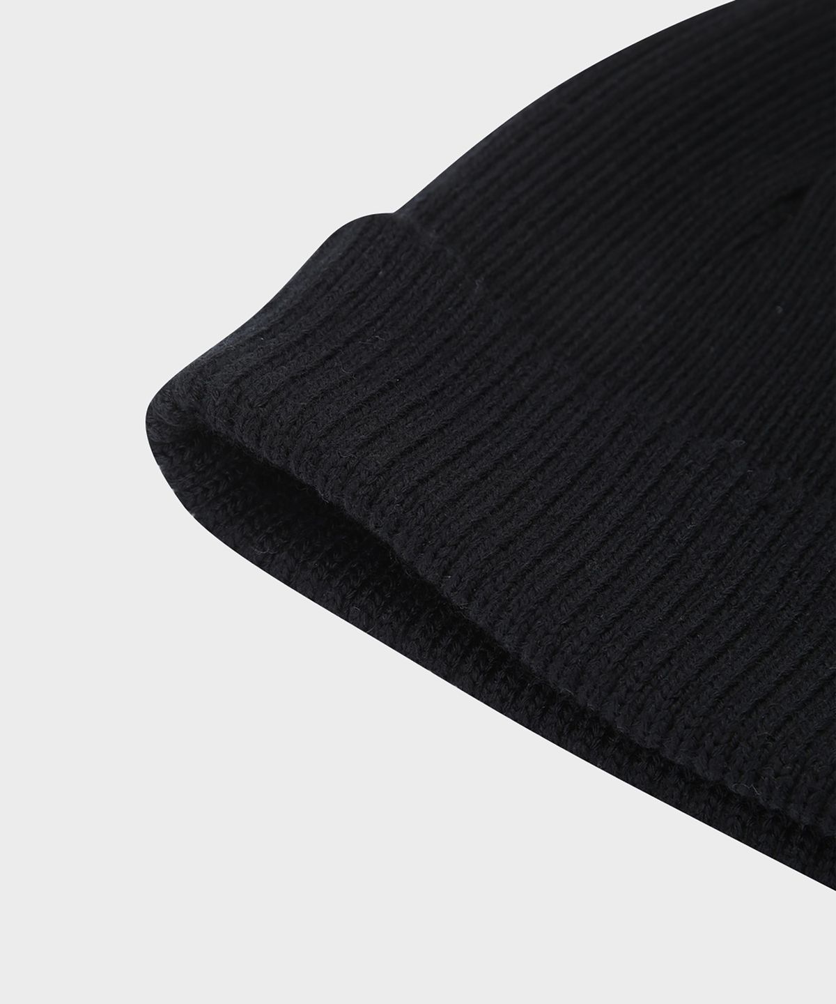 테일던(TAILDERN) Zissou Wool Blend Knit Beanie Black