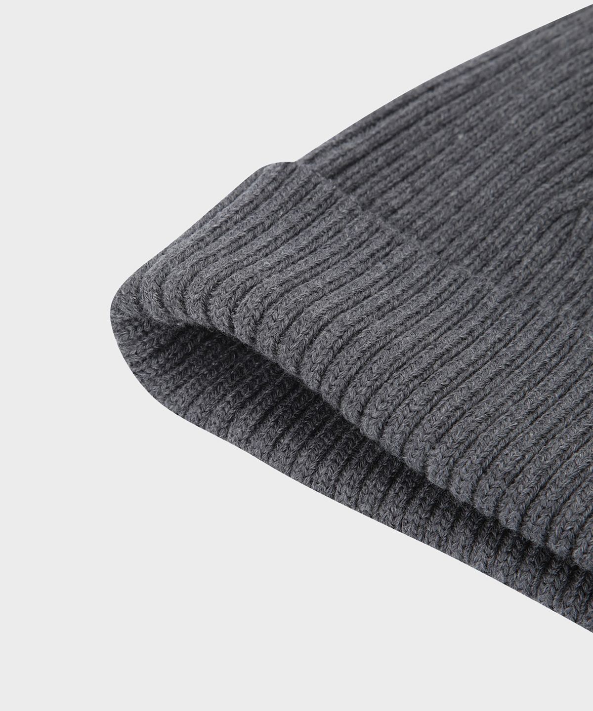 테일던(TAILDERN) Zissou Wool Blend Knit Beanie Grey