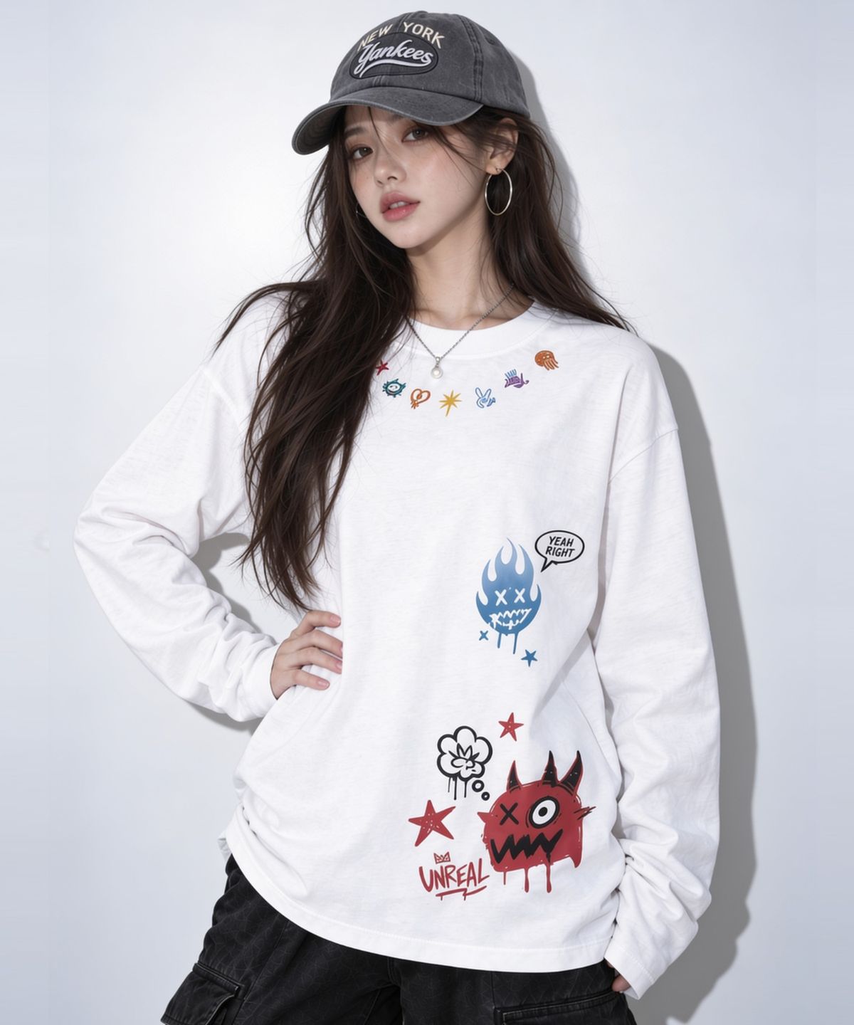 아티스트웨어(ARTISTWEAR) 언리얼몬스터 긴팔티