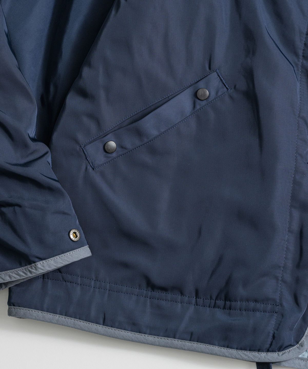 비헤비어(BEHEAVYER) REVERSIBLE MIL LINER JACKET navy/l.blue