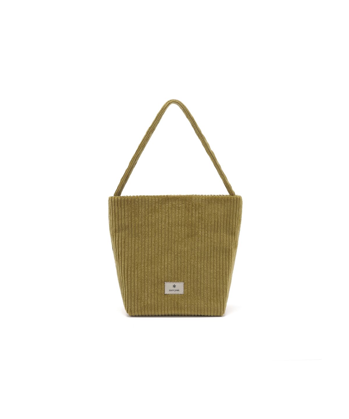 스노우피크 어패럴(SNOWPEAK APPAREL) 코듀로이 미니 토트백 2L (S26FWFTB62) Olive Green