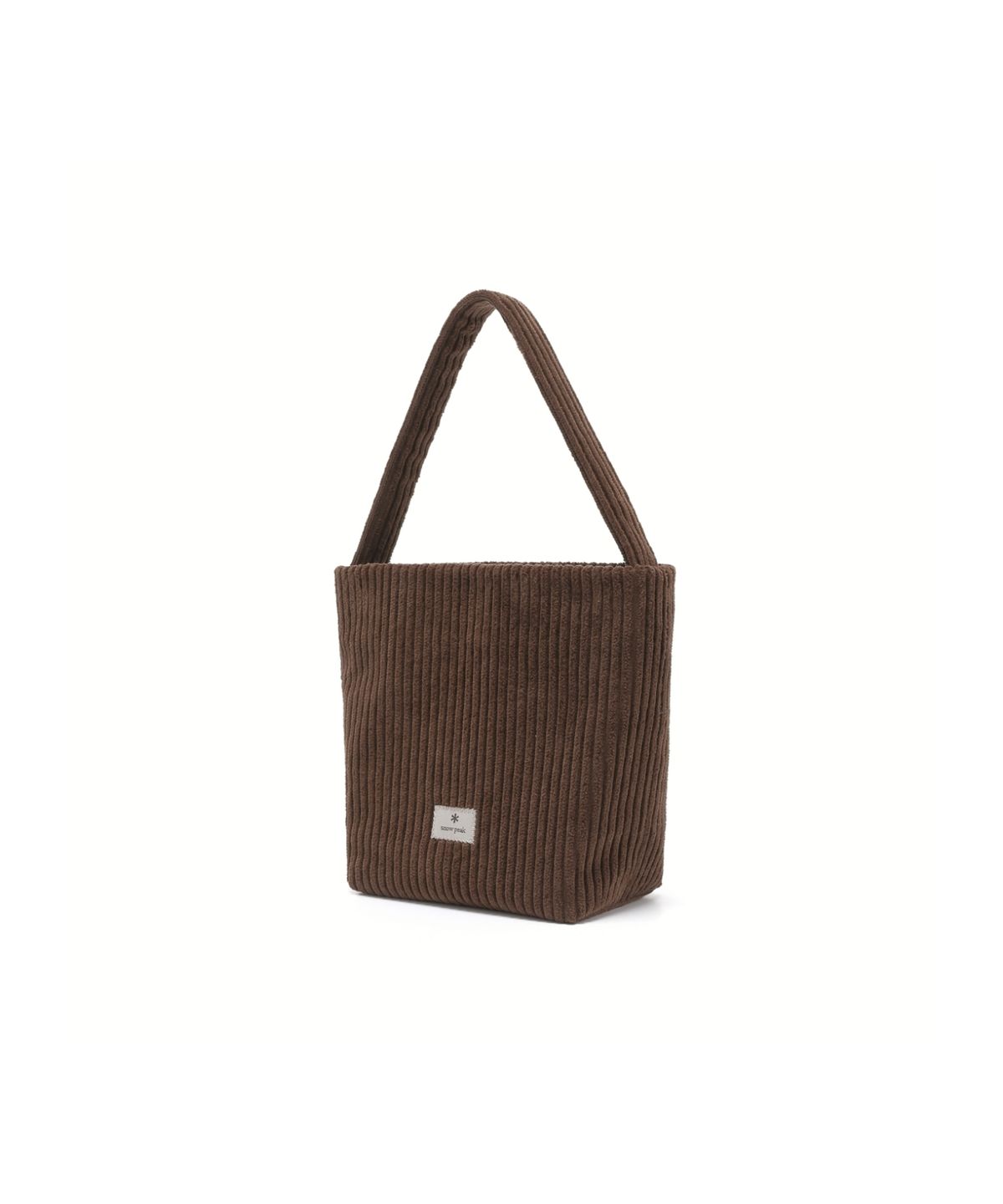 스노우피크 어패럴(SNOWPEAK APPAREL) 코듀로이 미니 토트백 2L (S26FWFTB62) Choco Brown