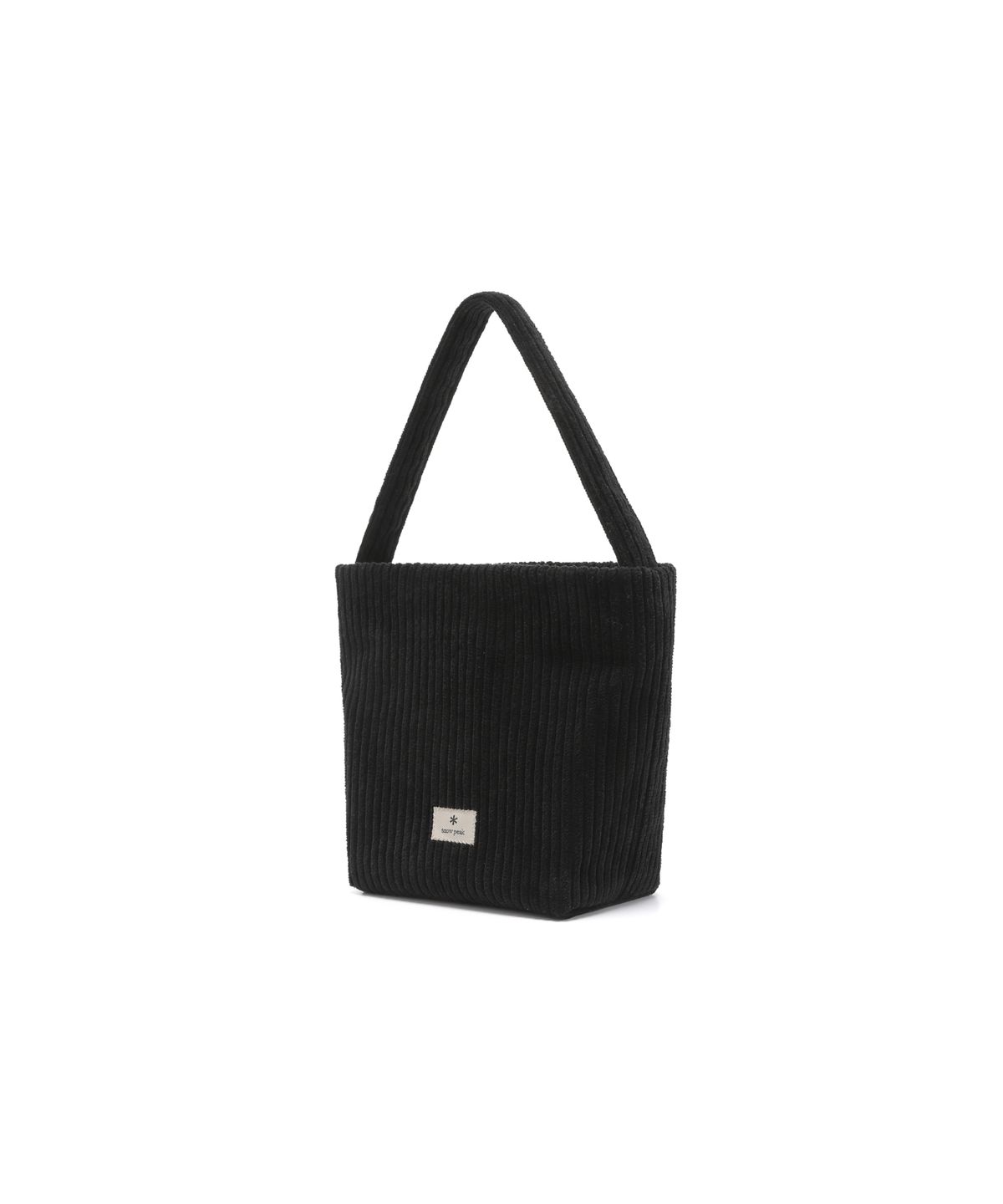 스노우피크 어패럴(SNOWPEAK APPAREL) 코듀로이 미니 토트백 2L (S26FWFTB62) Black