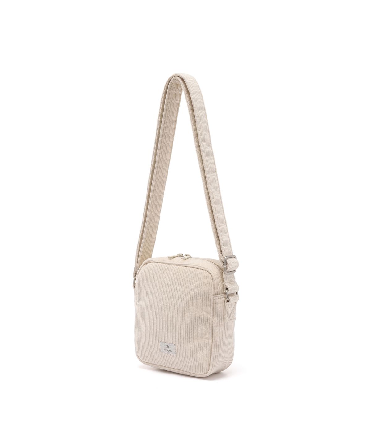 스노우피크 어패럴(SNOWPEAK APPAREL) 코듀로이 크로스백 2L (S26FWFCB63) Light Beige