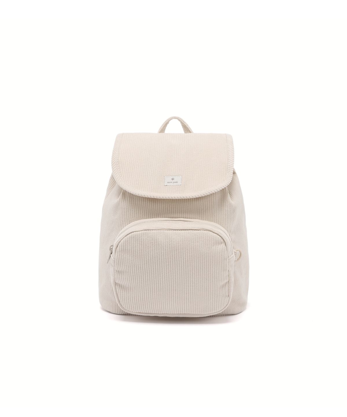 스노우피크 어패럴(SNOWPEAK APPAREL) 코듀로이 백팩 11L (S26FWFBP66) Light Beige