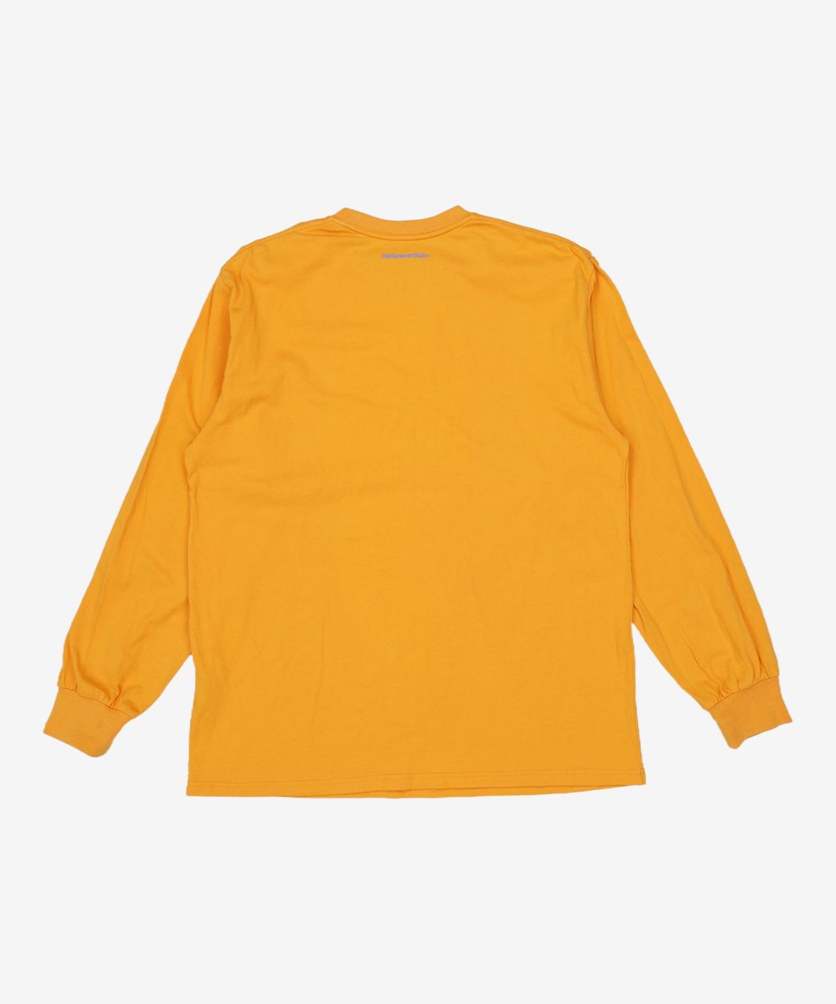 디스이즈네버댓(THISISNEVERTHAT) T-Logo L/SL Top Marigold L