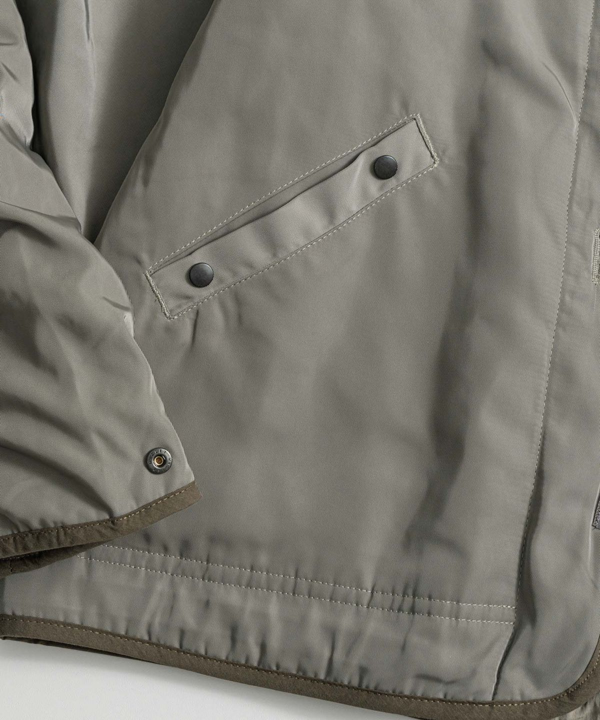 비헤비어(BEHEAVYER) REVERSIBLE MIL LINER JACKET sage/greige