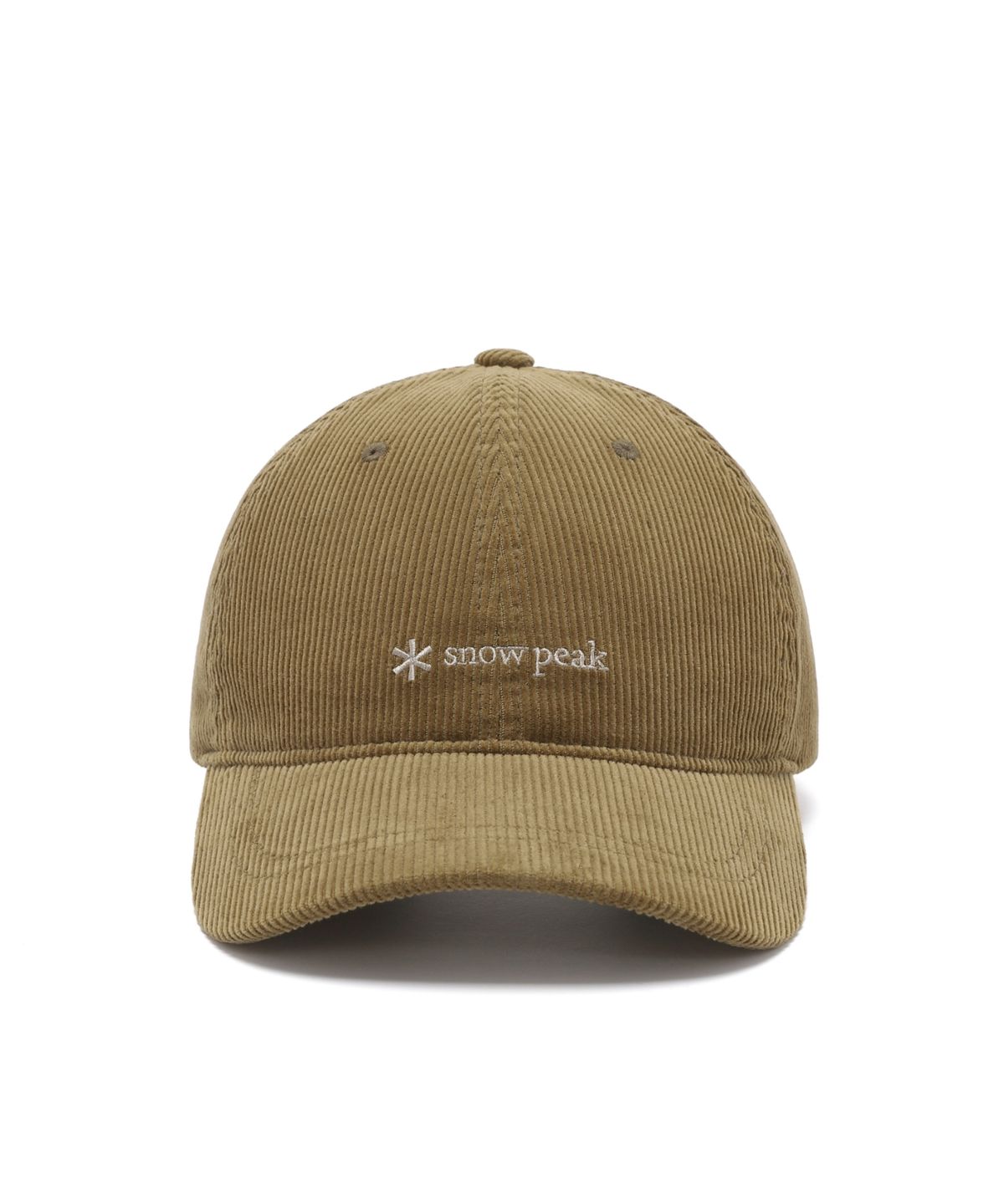 스노우피크 어패럴(SNOWPEAK APPAREL) 코듀로이 볼캡 (S26FUFBC63) Yellow Khaki