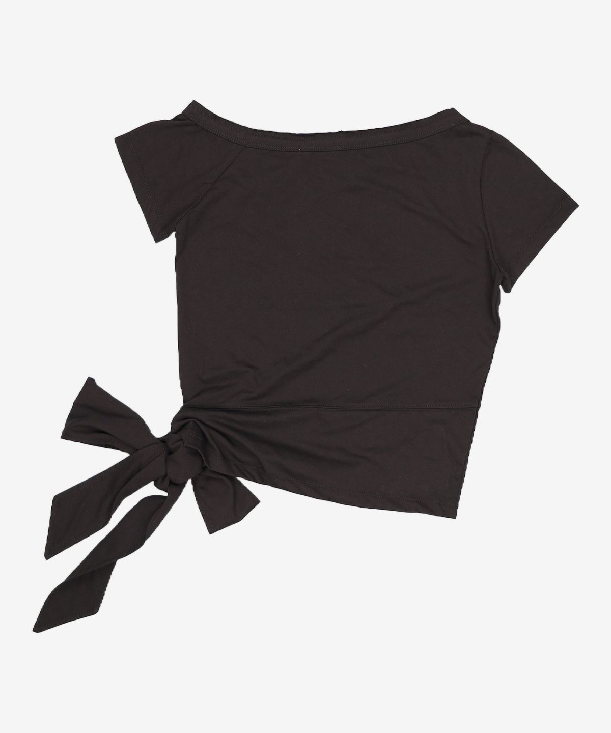 샌드릭(SANDRIC) One-Shoulder Strap Tee_Black ONE