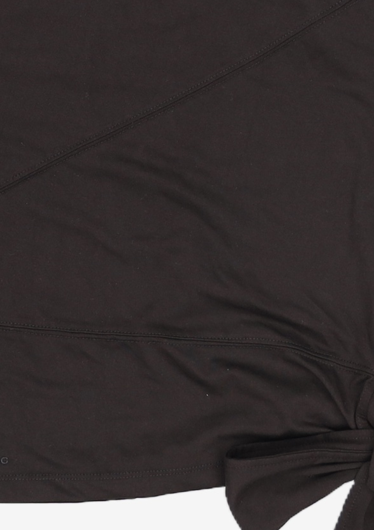샌드릭(SANDRIC) One-Shoulder Strap Tee_Black ONE