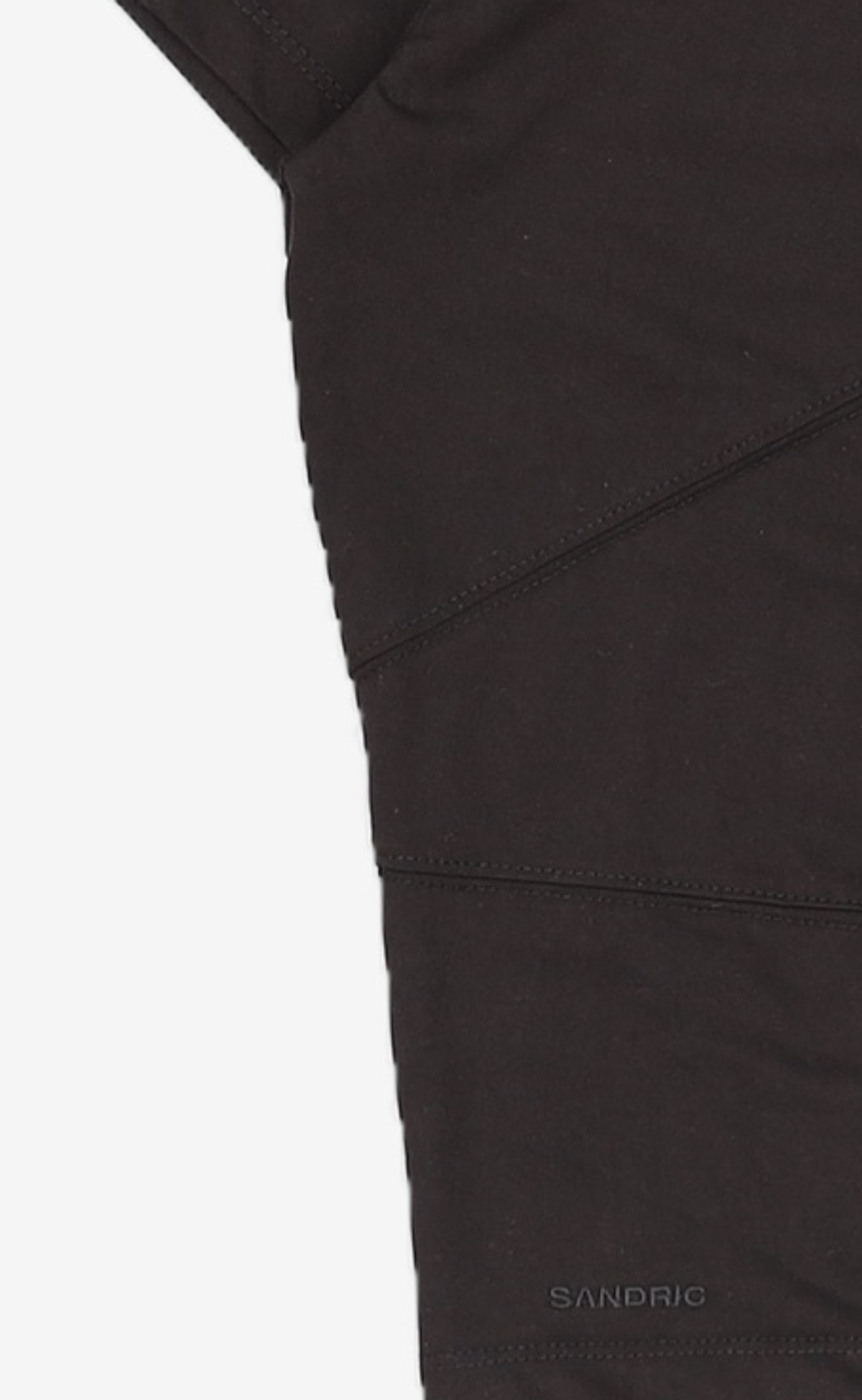 샌드릭(SANDRIC) One-Shoulder Strap Tee_Black ONE