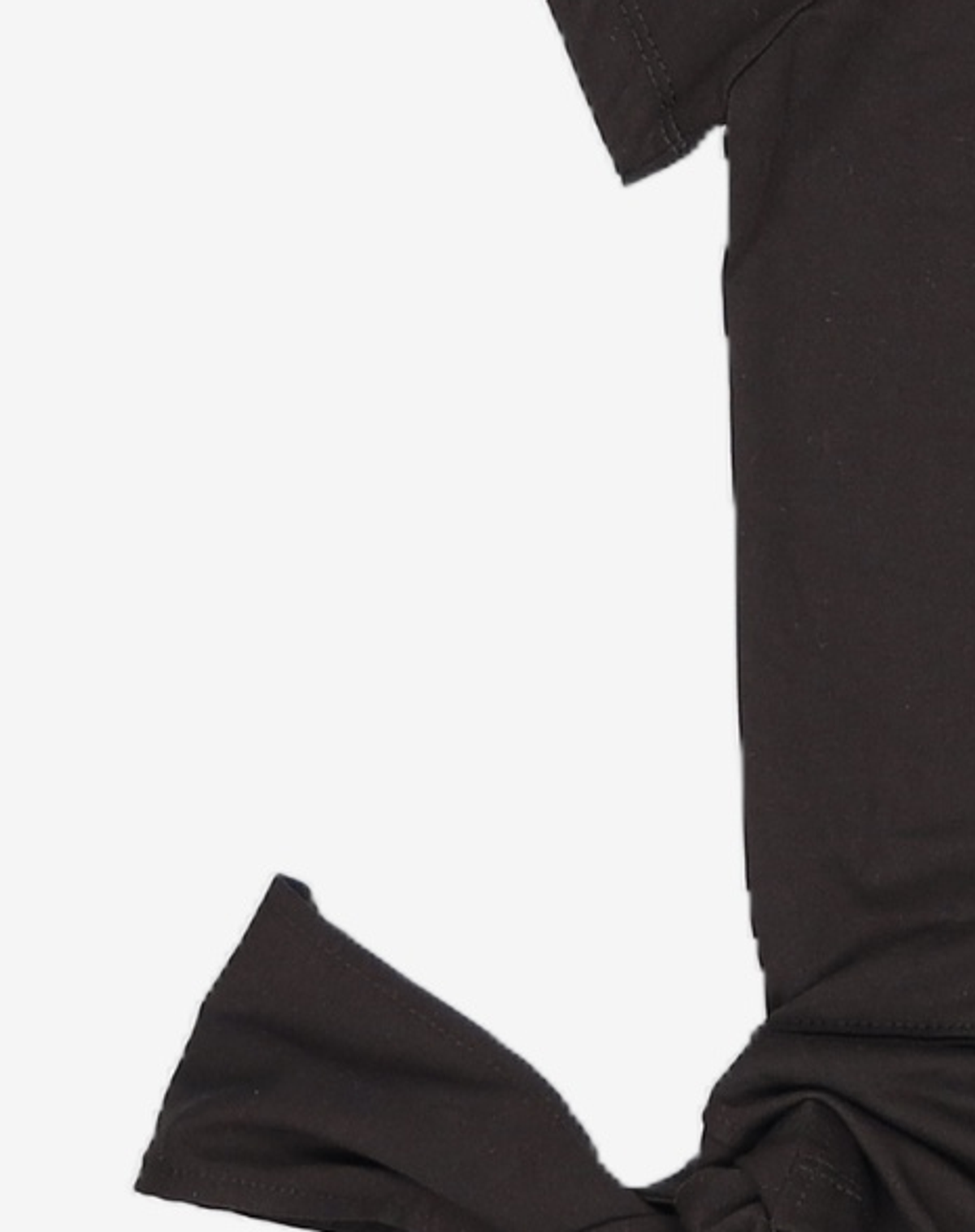 샌드릭(SANDRIC) One-Shoulder Strap Tee_Black ONE