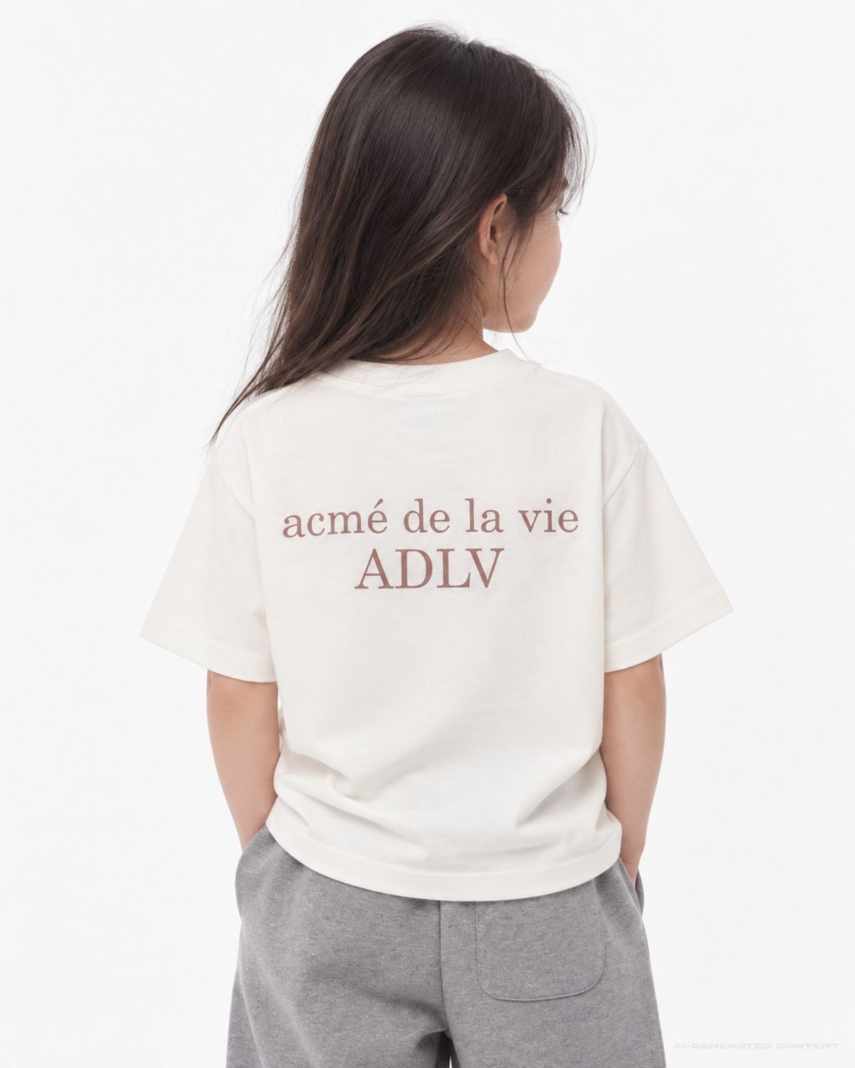 아크메드라비 키즈(acmedelaviekids) KIDS AC BEARDOLL SHORT SLEEVE T-SHIRT