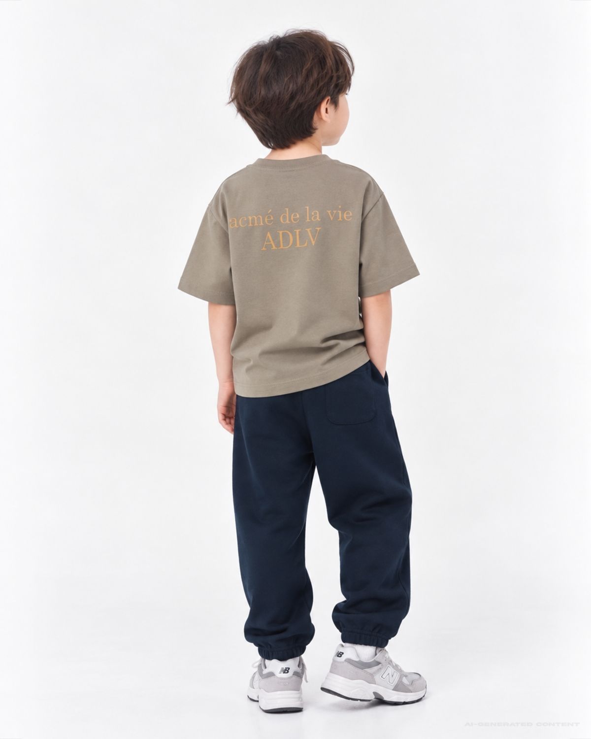 아크메드라비 키즈(acmedelaviekids) KIDS AC BEARDOLL SHORT SLEEVE T-SHIRT