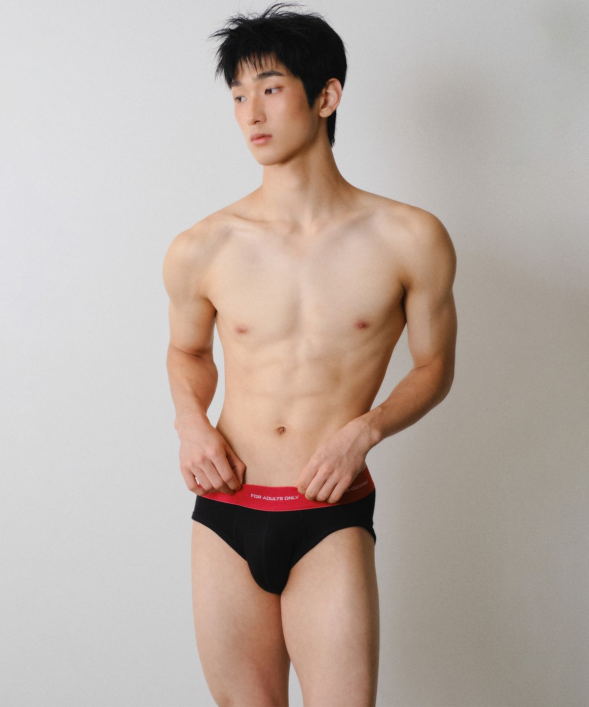 레코딩하우스(RECORDINGHOUSE) FOR ADULTS ONLY BRIEF [BLACK]