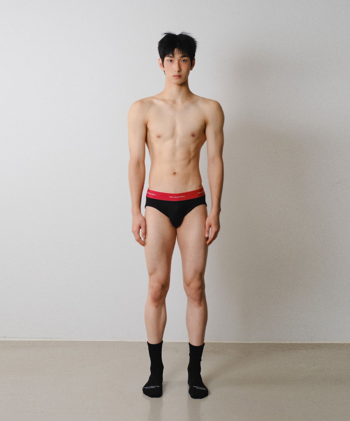 레코딩하우스(RECORDINGHOUSE) FOR ADULTS ONLY BRIEF [BLACK]