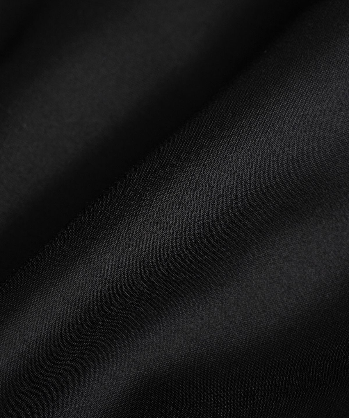 비헤비어(BEHEAVYER) SILK WOOL ZIP BLOUSON satin black