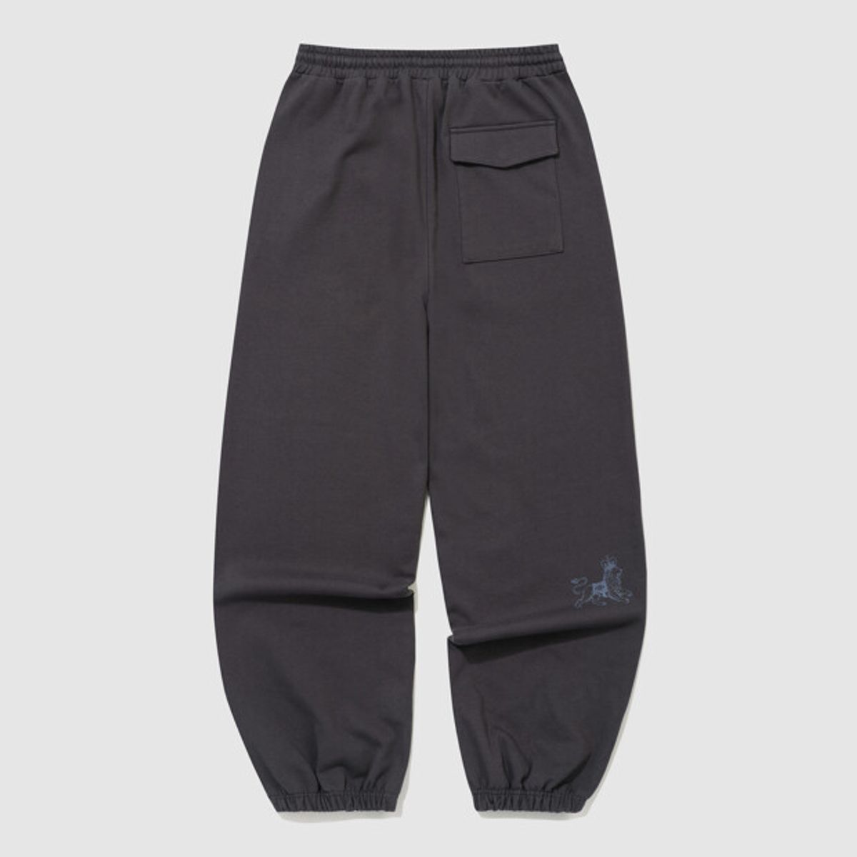 엄브로(UMBRO) 더비클럽 니트 조거 팬츠 챠콜 UR311CFP92