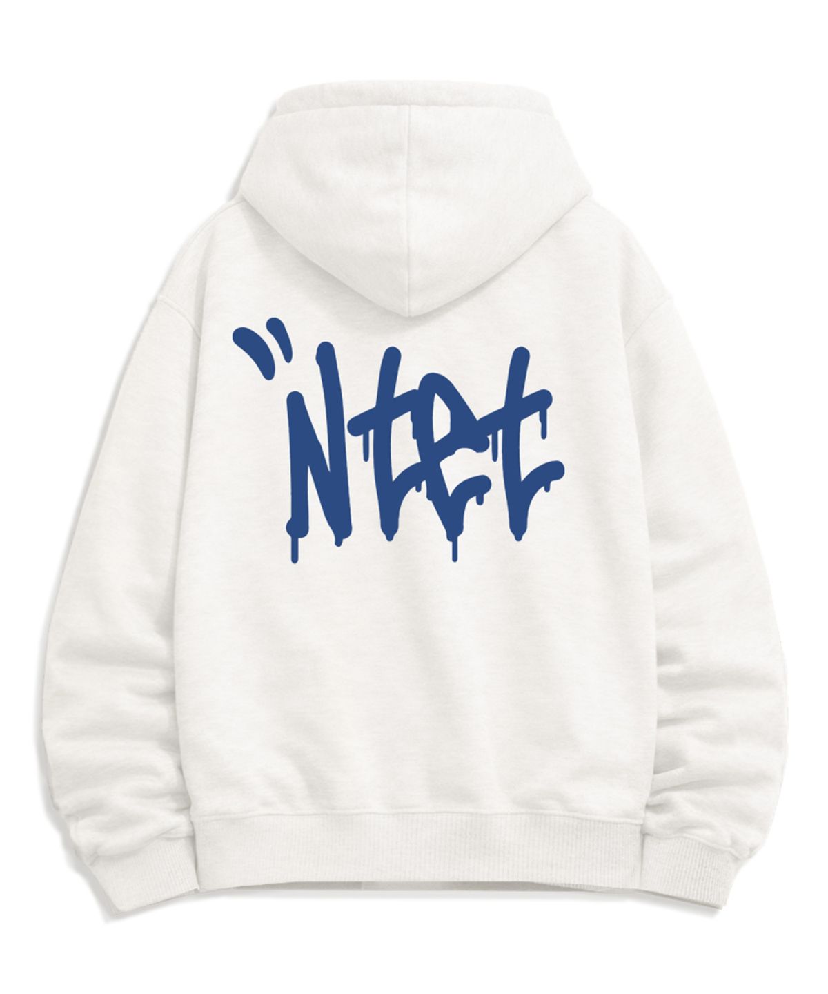 엔티이티(NTET) 그래피티 폰트로고 투웨이 후드집업 (4color)
