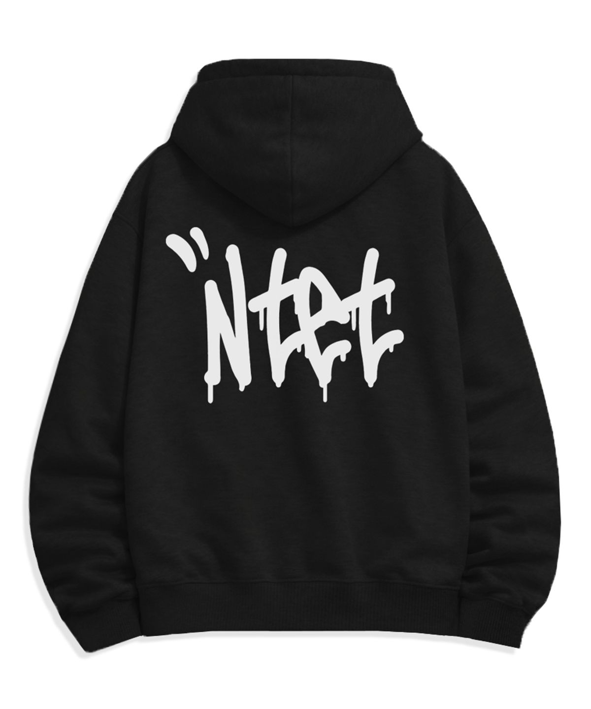 엔티이티(NTET) 그래피티 폰트로고 투웨이 후드집업 (4color)