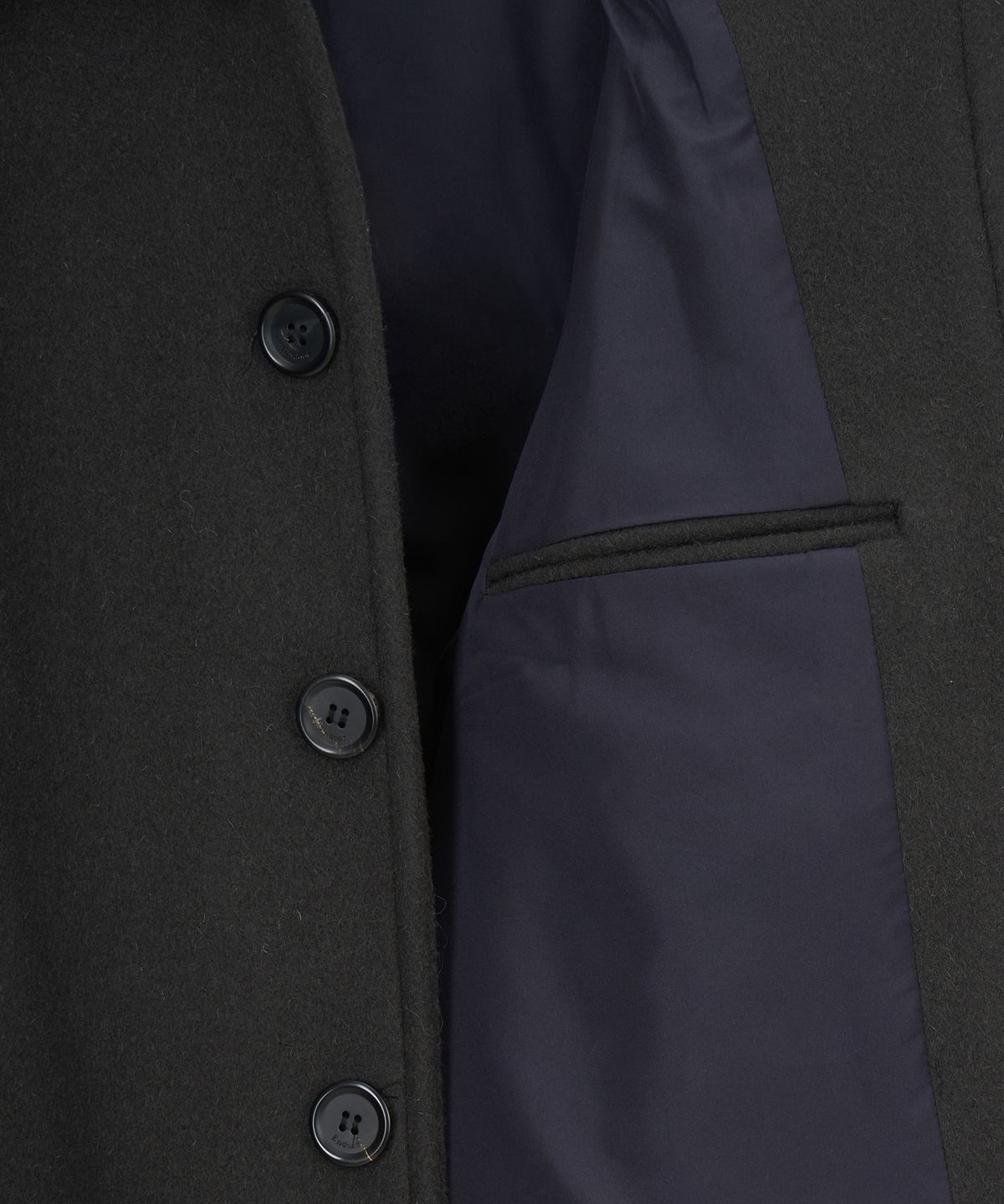 엔도어(ENDOOR) Short Mac Coat (Dark Gray)