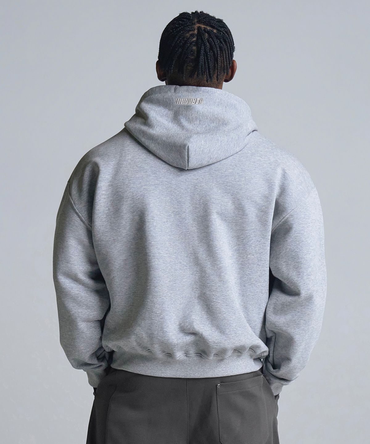 베르만 어패럴(VERMANN APPAREL) 에센셜 오버핏 스웨트 후드 집업 2colors