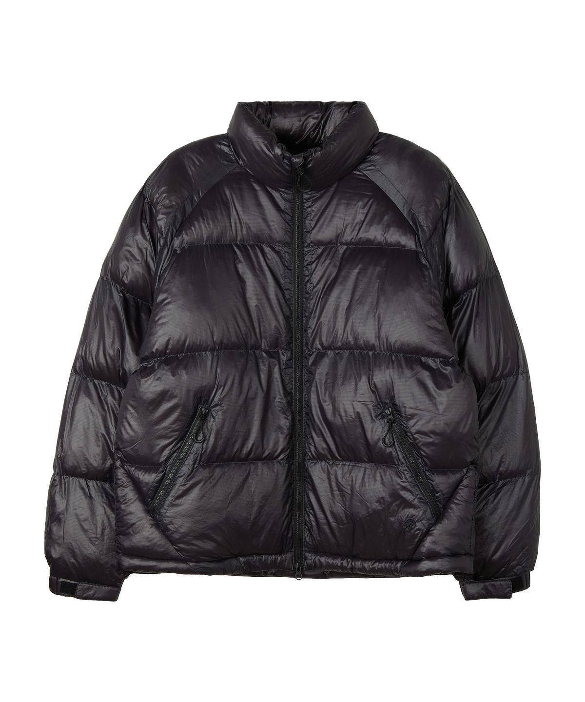 칼라파타르(KALAPATTHAR) AIR PUFFER STAND COLLAR JACKET - CHARCOAL
