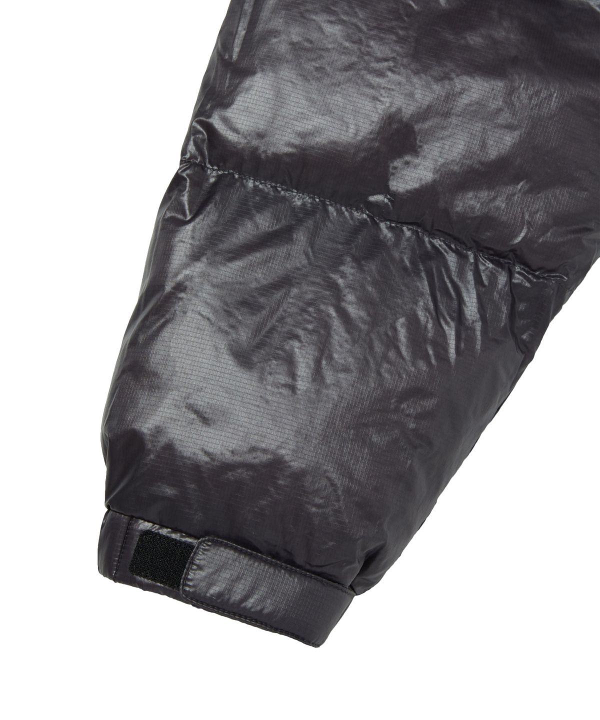 칼라파타르(KALAPATTHAR) AIR PUFFER STAND COLLAR JACKET - CHARCOAL