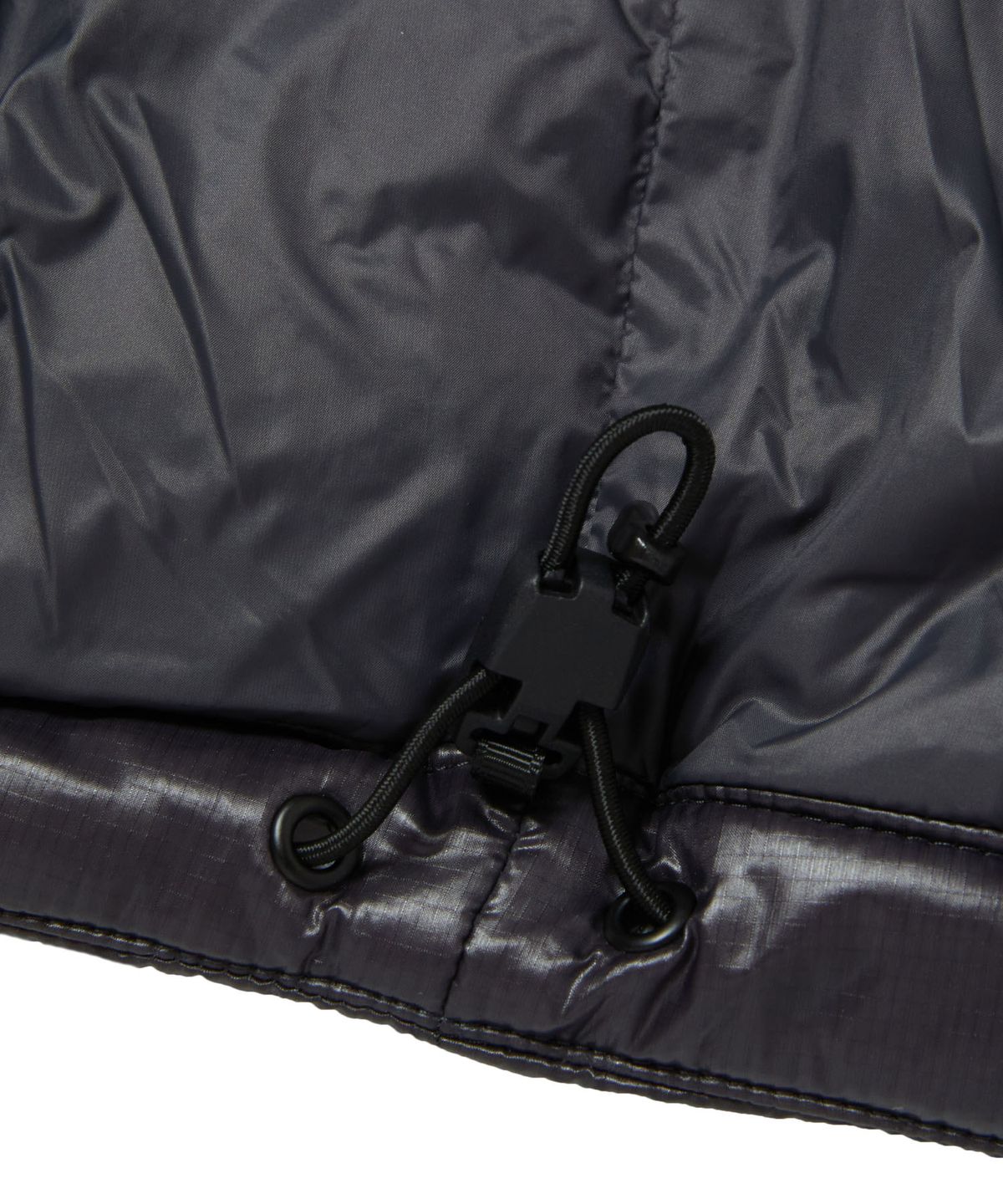 칼라파타르(KALAPATTHAR) AIR PUFFER STAND COLLAR JACKET - CHARCOAL