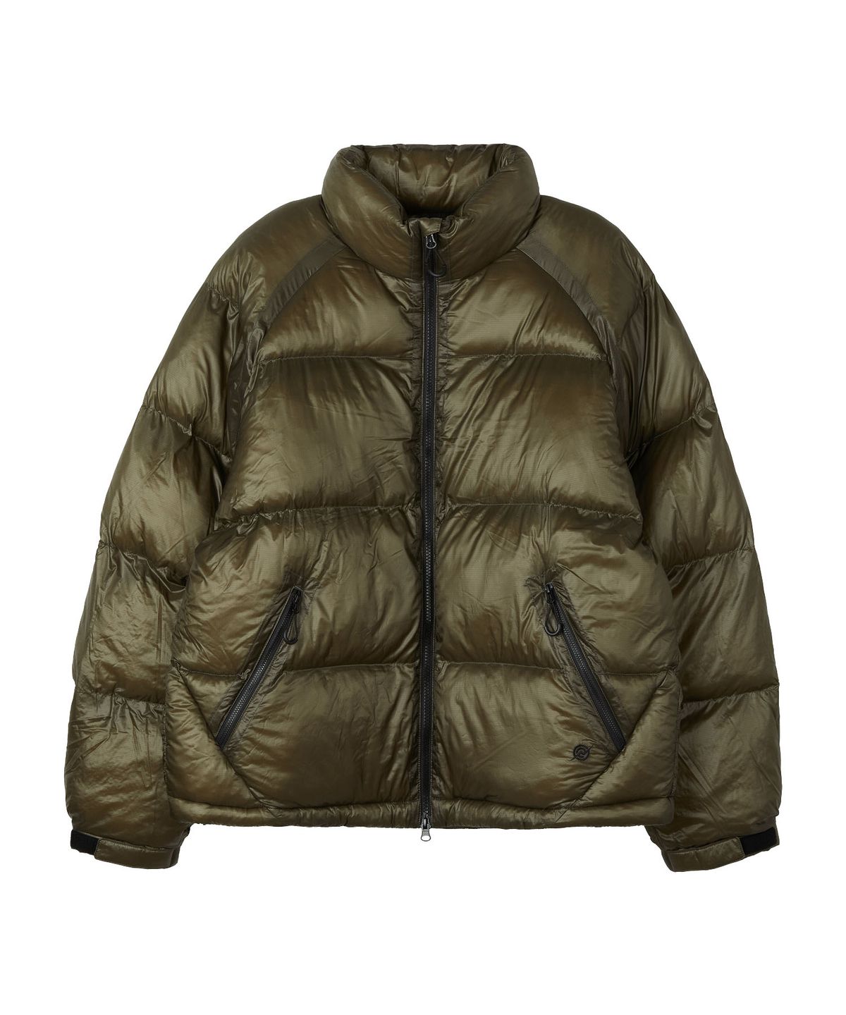 칼라파타르(KALAPATTHAR) AIR PUFFER STAND COLLAR JACKET - KHAKI