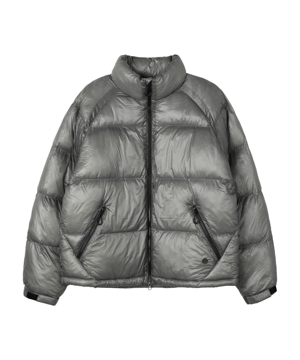 칼라파타르(KALAPATTHAR) AIR PUFFER STAND COLLAR JACKET - GREY