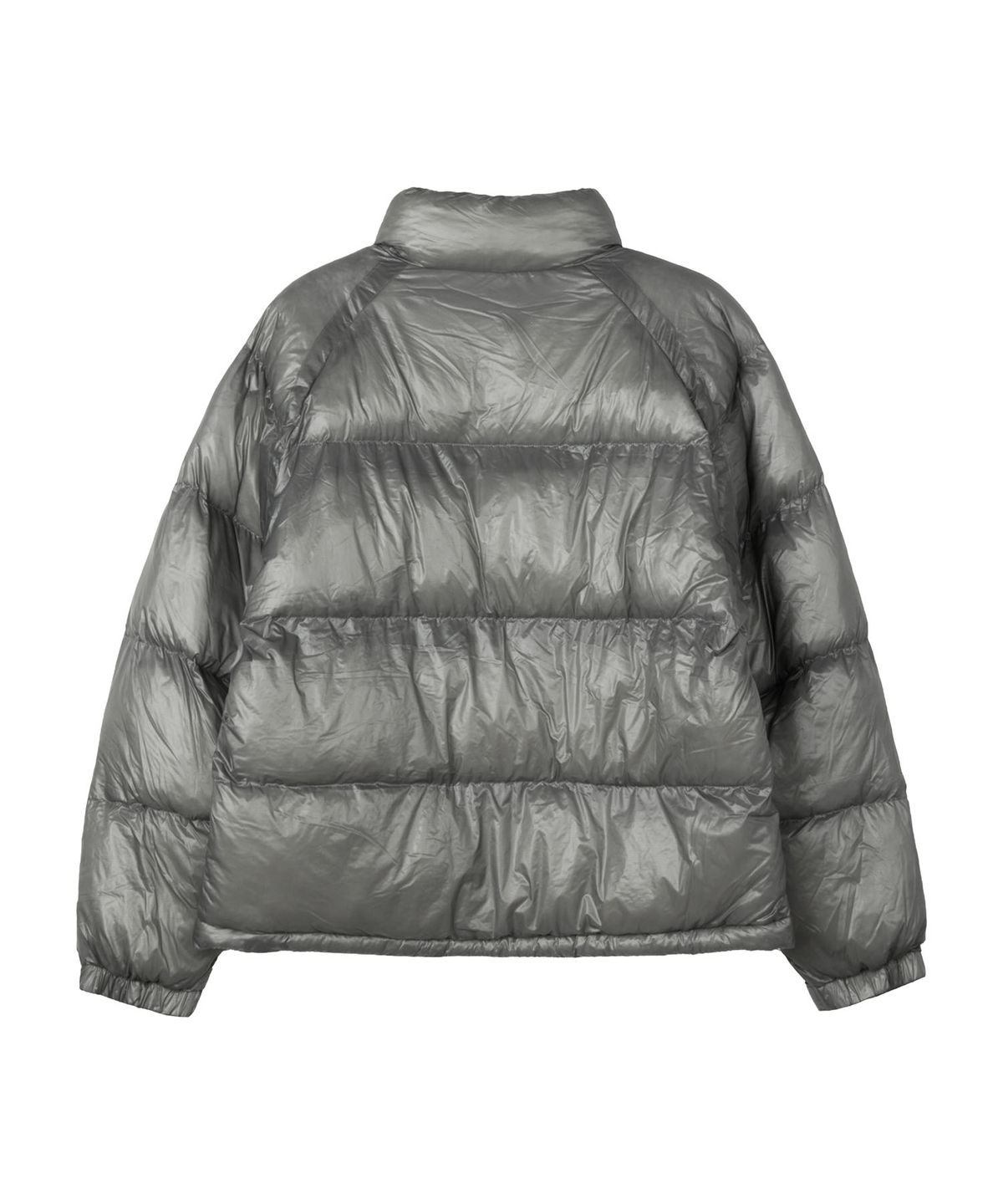 칼라파타르(KALAPATTHAR) AIR PUFFER STAND COLLAR JACKET - GREY