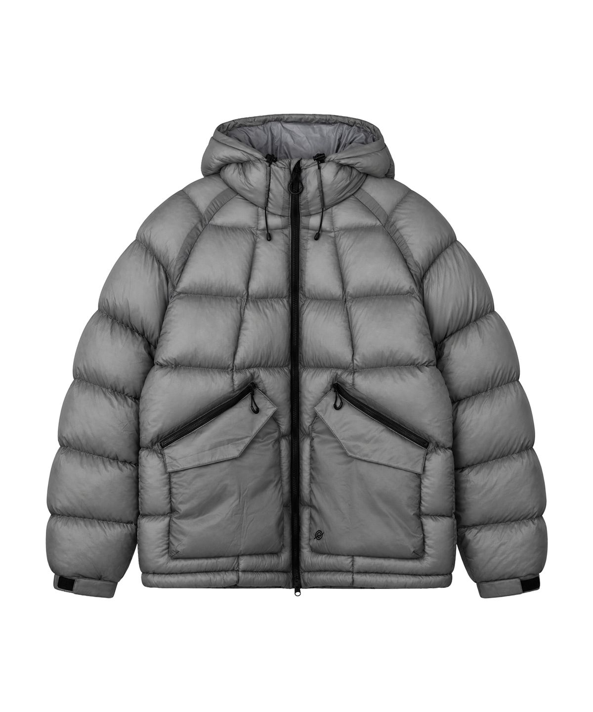 칼라파타르(KALAPATTHAR) AIR PUFFER HOODED JACKET - GREY