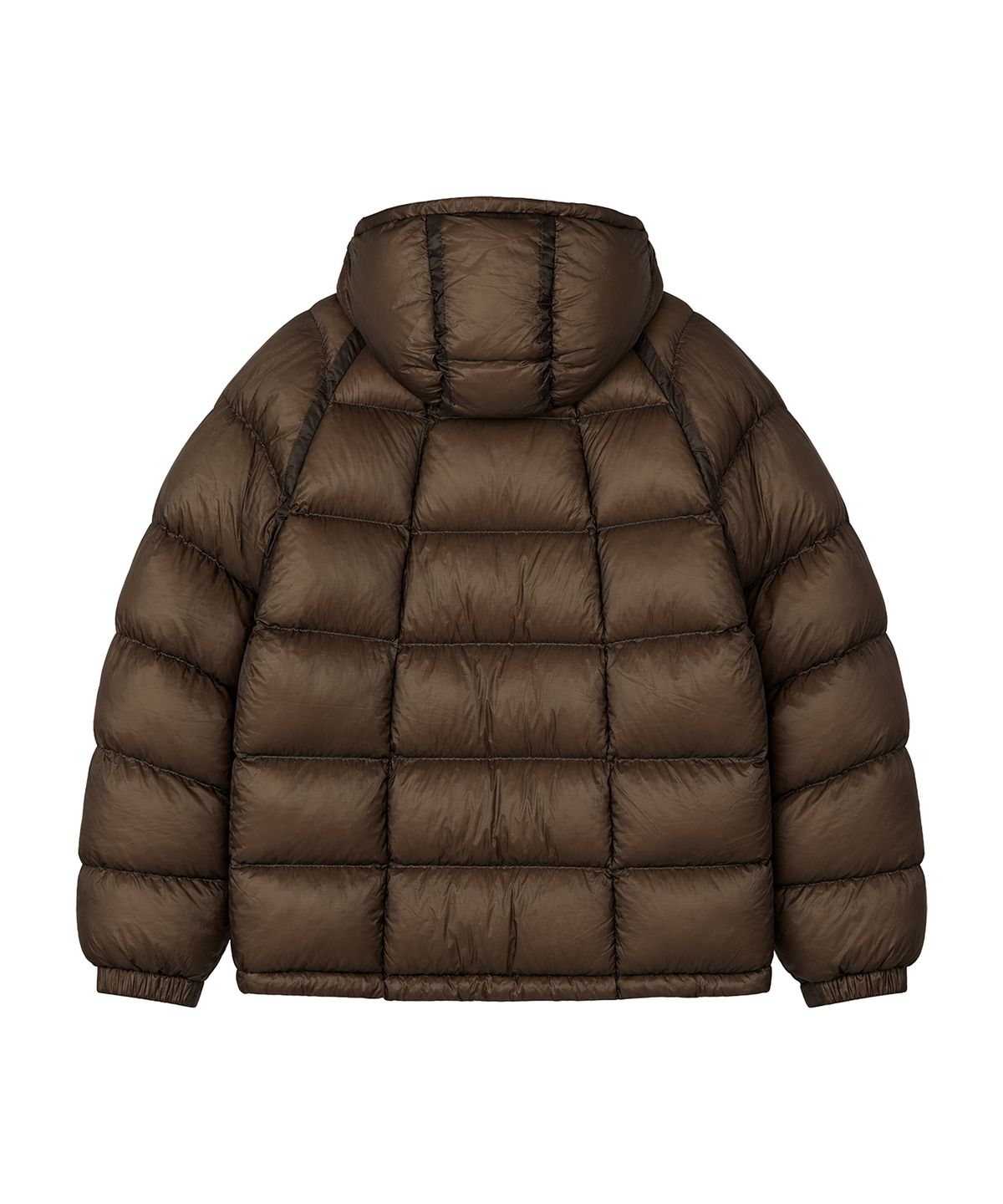 칼라파타르(KALAPATTHAR) AIR PUFFER HOODED JACKET - TAUPE