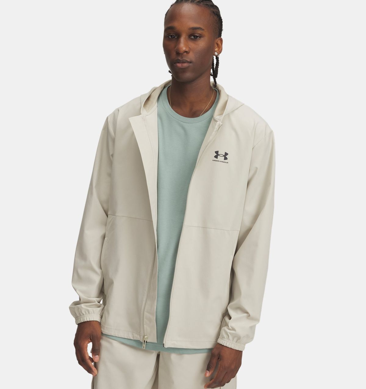 언더아머(UNDERARMOUR) 남성 UA 바이브 우븐 윈드브레이커1386555-289