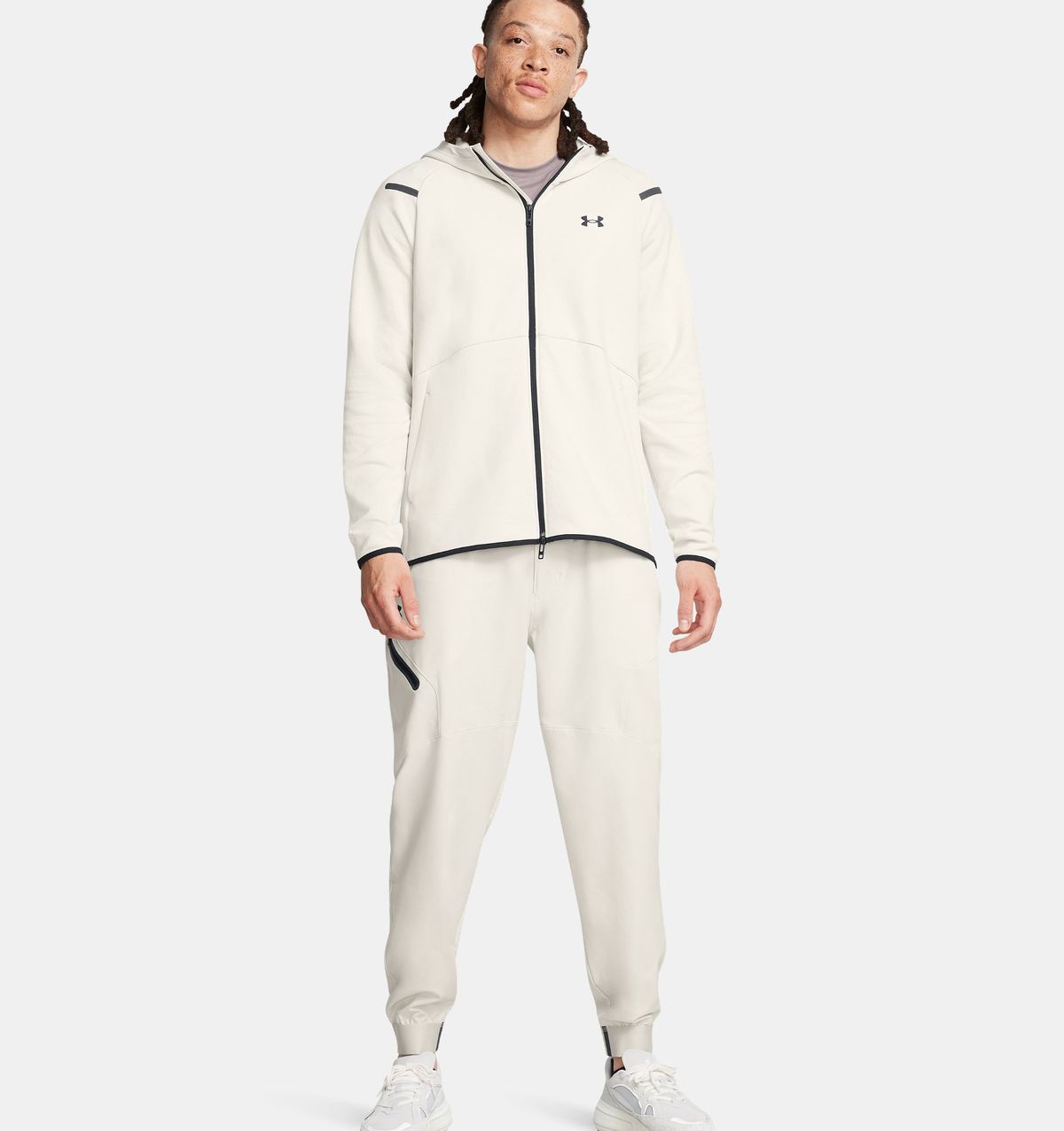언더아머(UNDERARMOUR) 남성 UA 언스타퍼블 플리스 풀 집1379806-110