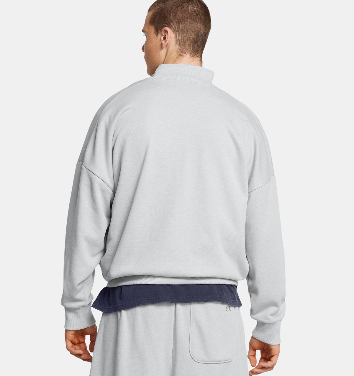 언더아머(UNDERARMOUR) 남성 UA 아이콘 헤비웨이트 테리 오버사이즈  집1386550-011