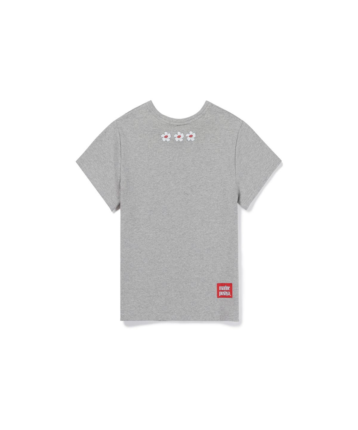 마린푸샤(MARINE PUSHYA) 3-Flower Woman Crop Tee