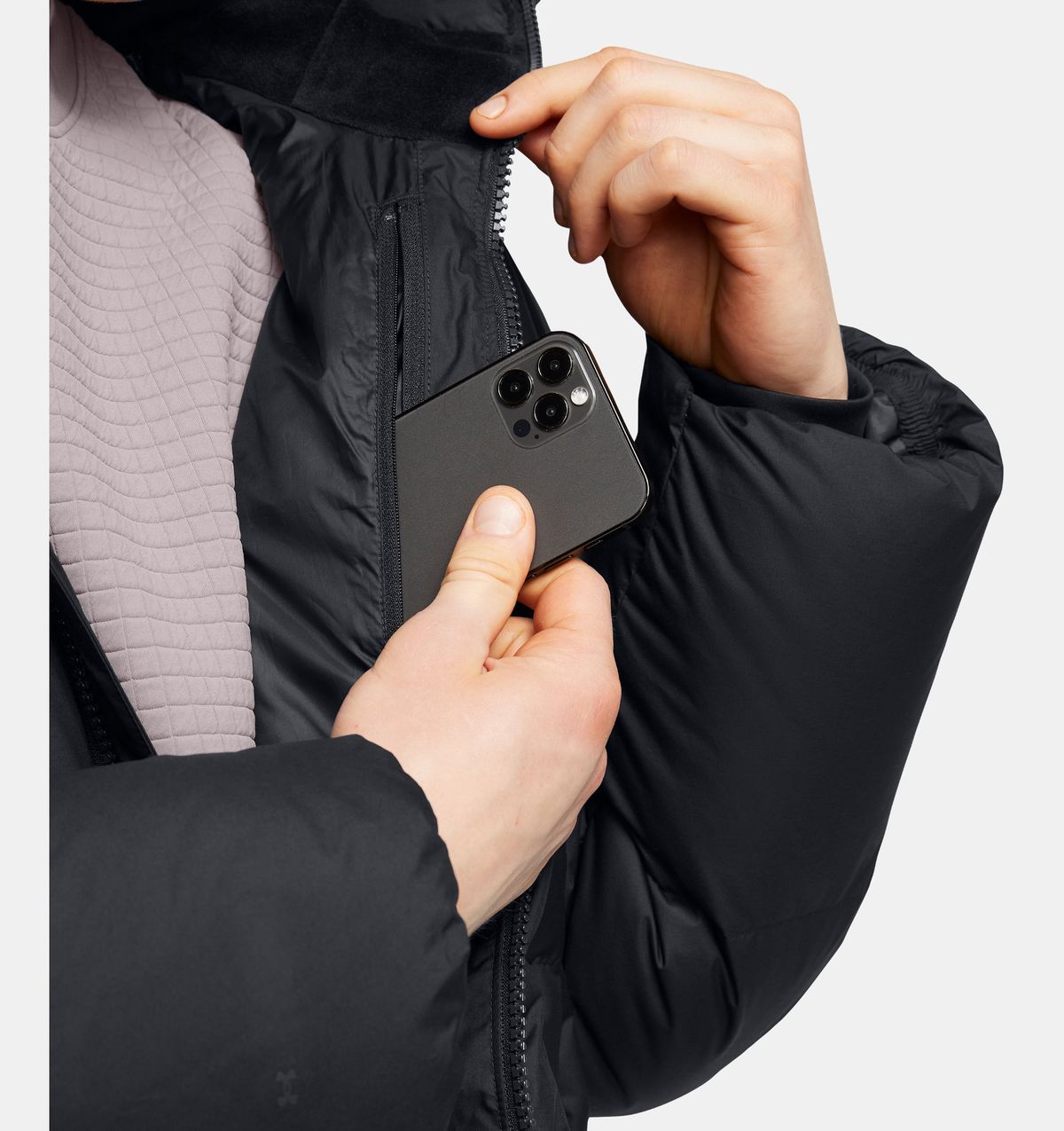 언더아머(UNDERARMOUR) UA 리미트리스 다운 푸퍼1384644-001
