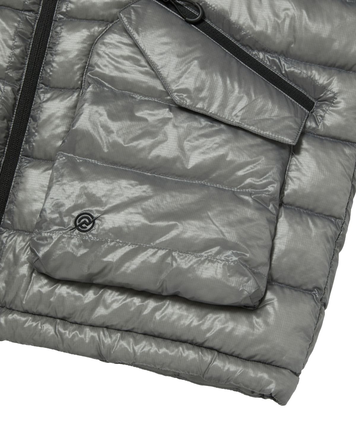 칼라파타르(KALAPATTHAR) AIR PADDED HOODED JACKET - GREY