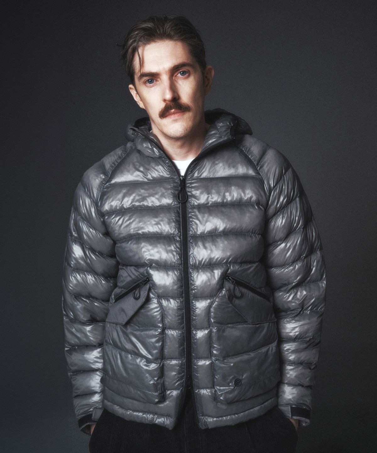 칼라파타르(KALAPATTHAR) AIR PADDED HOODED JACKET - GREY