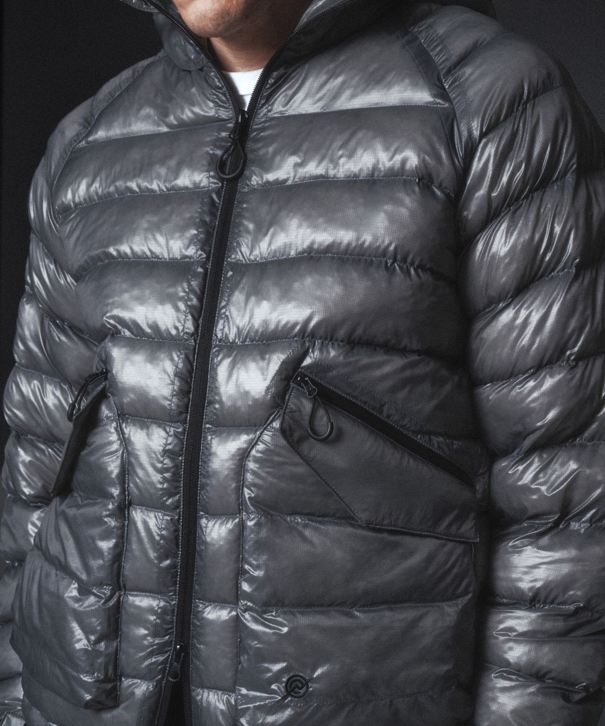 칼라파타르(KALAPATTHAR) AIR PADDED HOODED JACKET - GREY