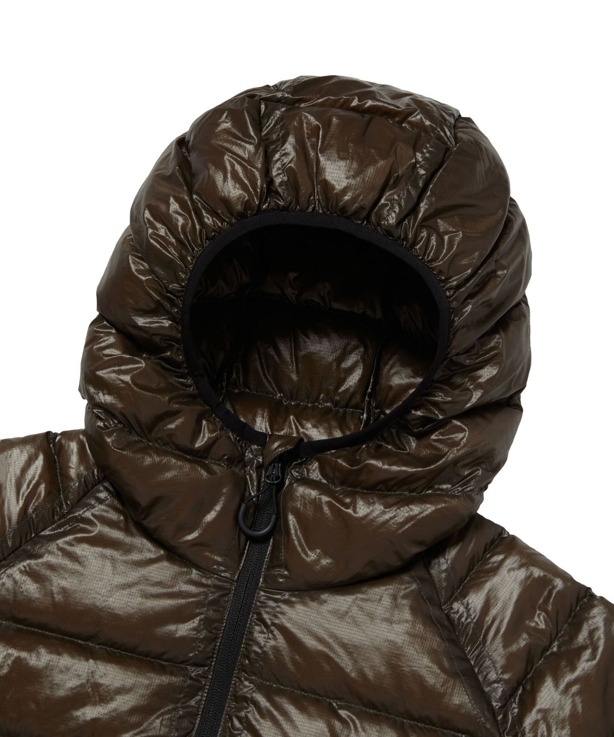 칼라파타르(KALAPATTHAR) AIR PADDED HOODED JACKET - TAUPE