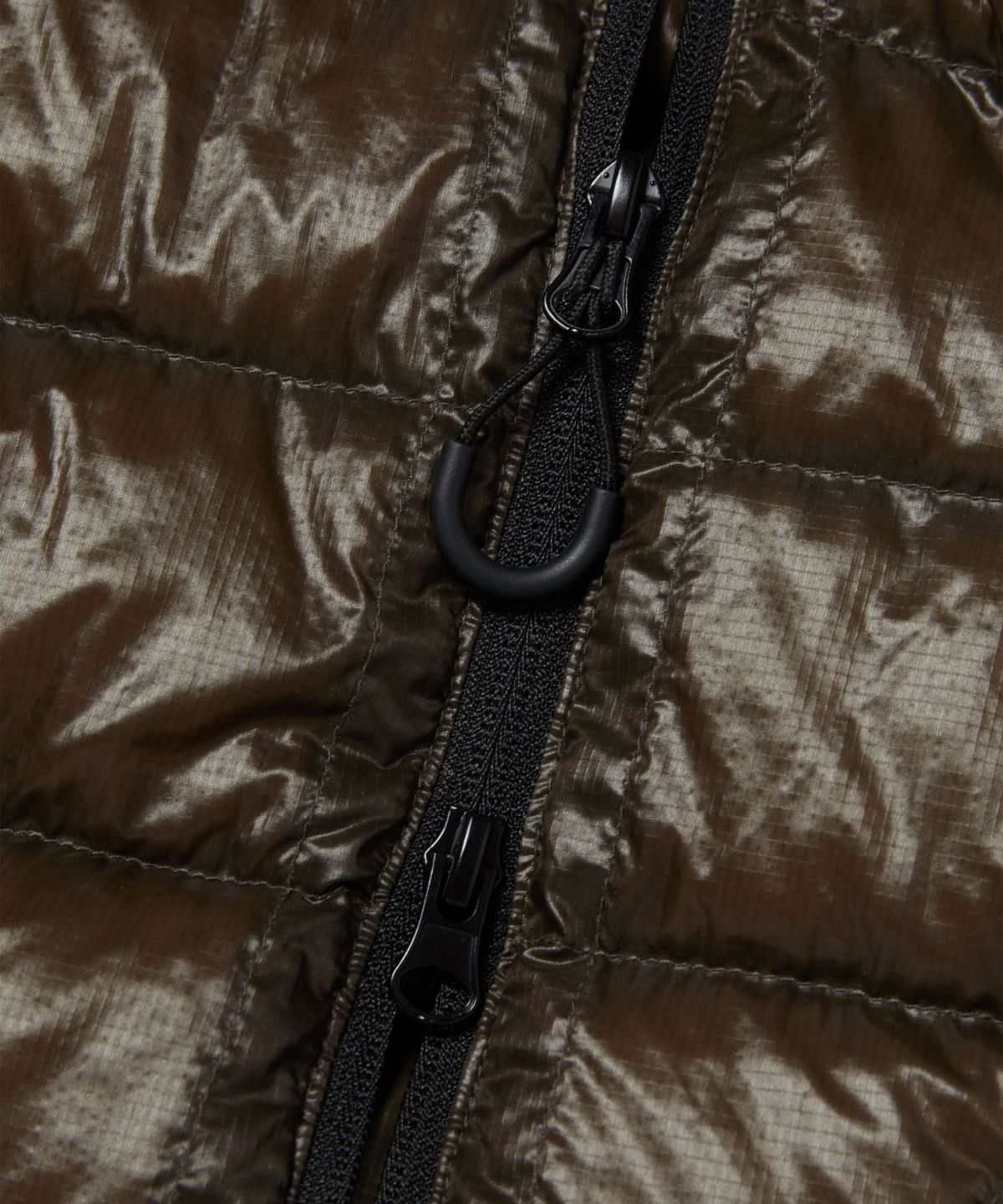 칼라파타르(KALAPATTHAR) AIR PADDED HOODED JACKET - TAUPE