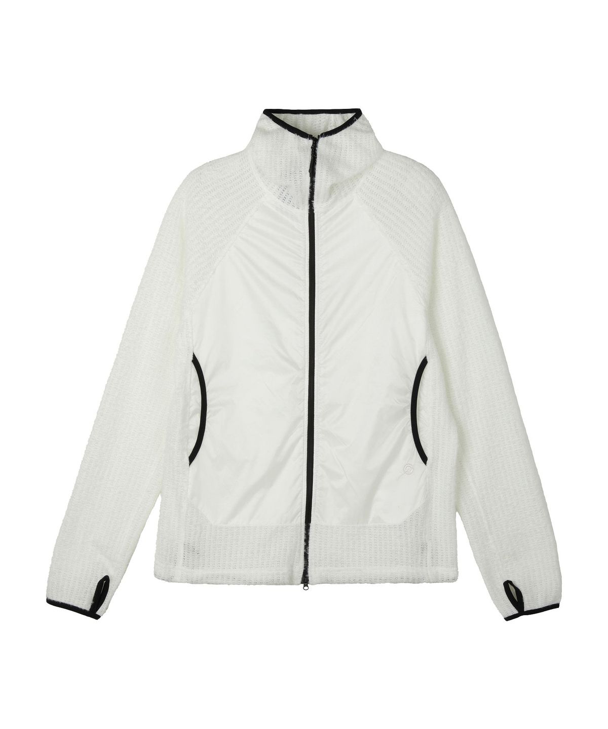 칼라파타르(KALAPATTHAR) AIR FLEECE PANEL HOODED ZIP-UP - IVORY
