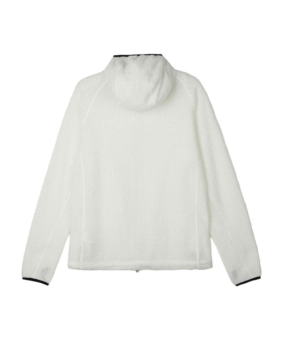 칼라파타르(KALAPATTHAR) AIR FLEECE PANEL HOODED ZIP-UP - IVORY